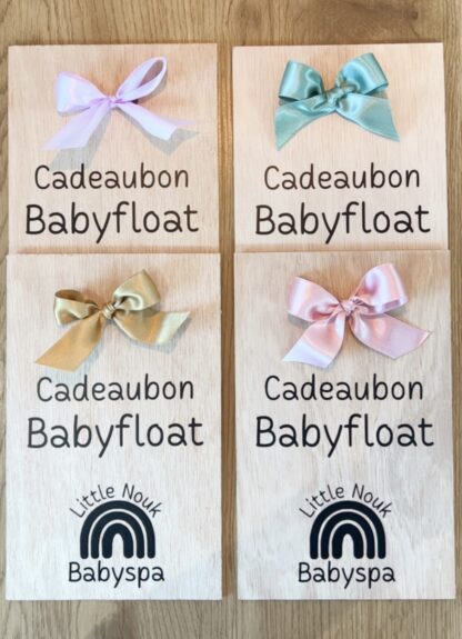 Cadeaubon babyfloat