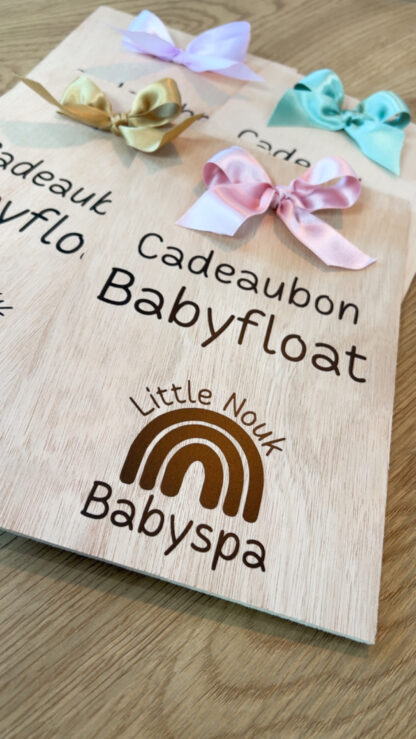 Cadeaubon babyfloat