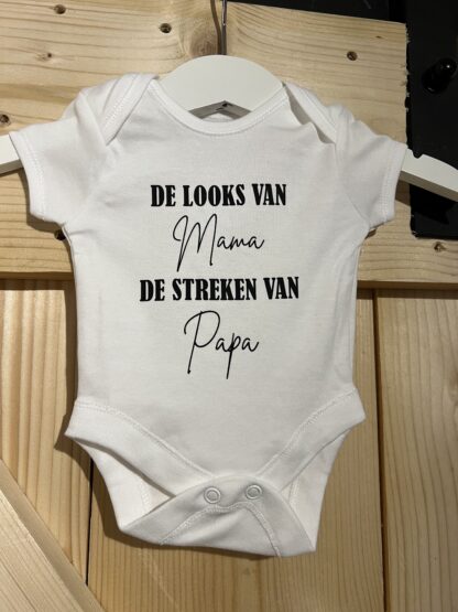 Rompertje looks van mama streken van papa