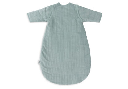 Baby Slaapzak Met Afritsbare Mouw 90cm | Rib - Sea Green | Jollein