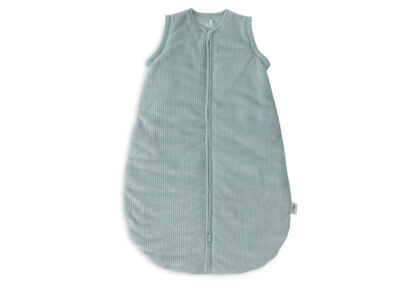 Baby Slaapzak Met Afritsbare Mouw 90cm | Rib - Sea Green | Jollein