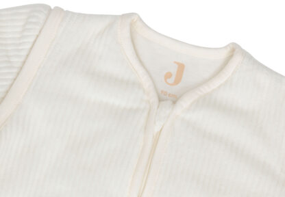 Baby Slaapzak Met Afritsbare Mouw | Rib - Ivory | Jollein